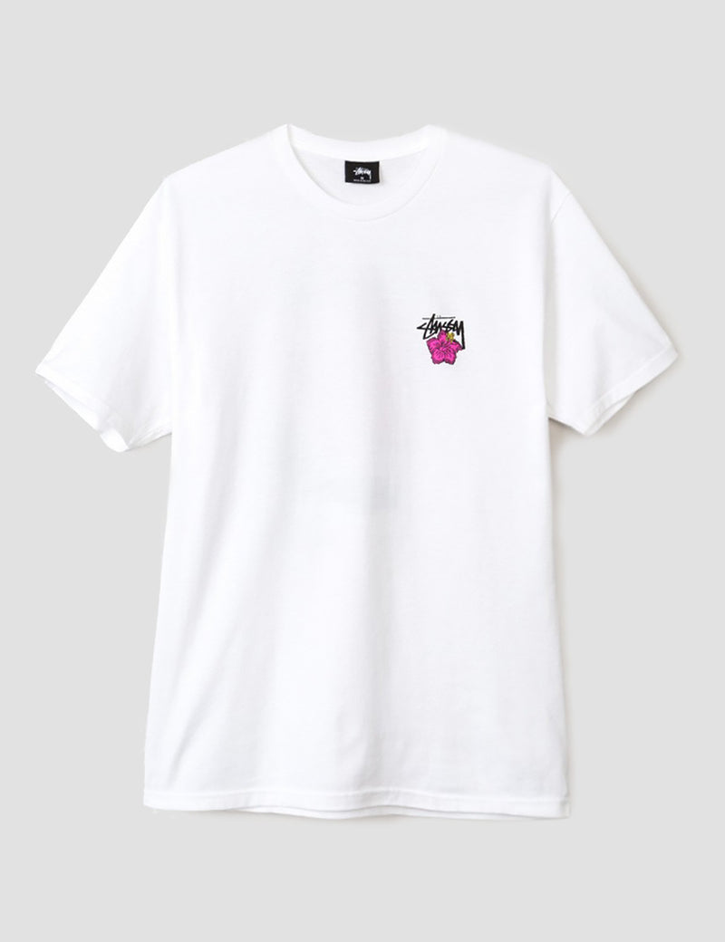 Stussy Cali Rose T-Shirt - White