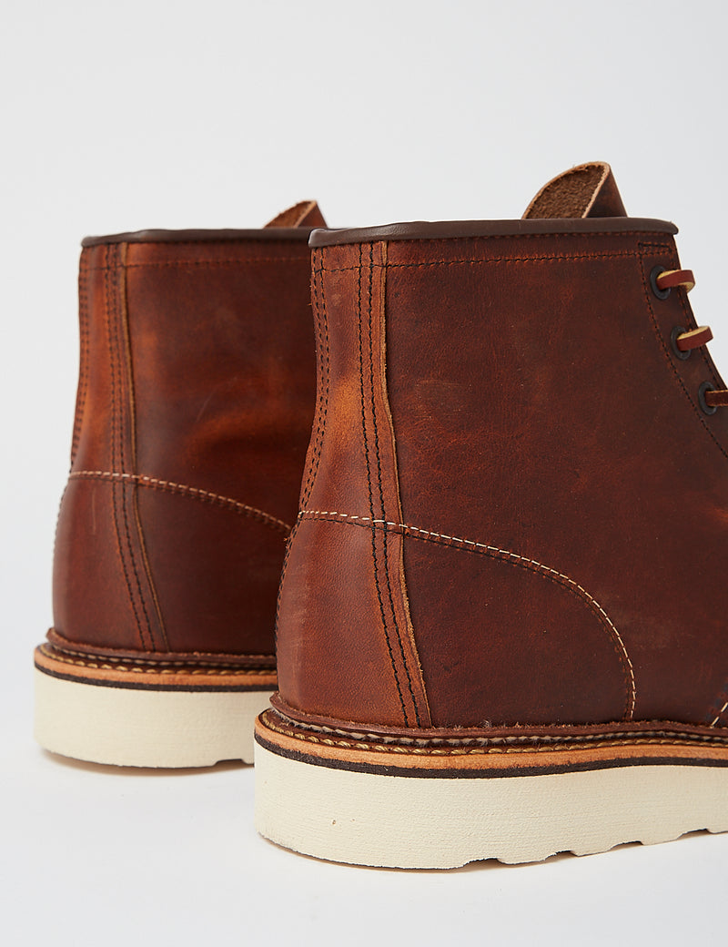 Red Wing Heritage 6" Moc Toe Boots (1907) - Copper Rough & Tough Brown
