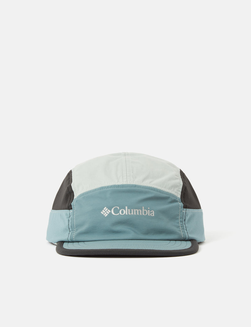 Columbia Escape Thrive 5-Panel Cap - Metal Grey/Niagara Blue/Black