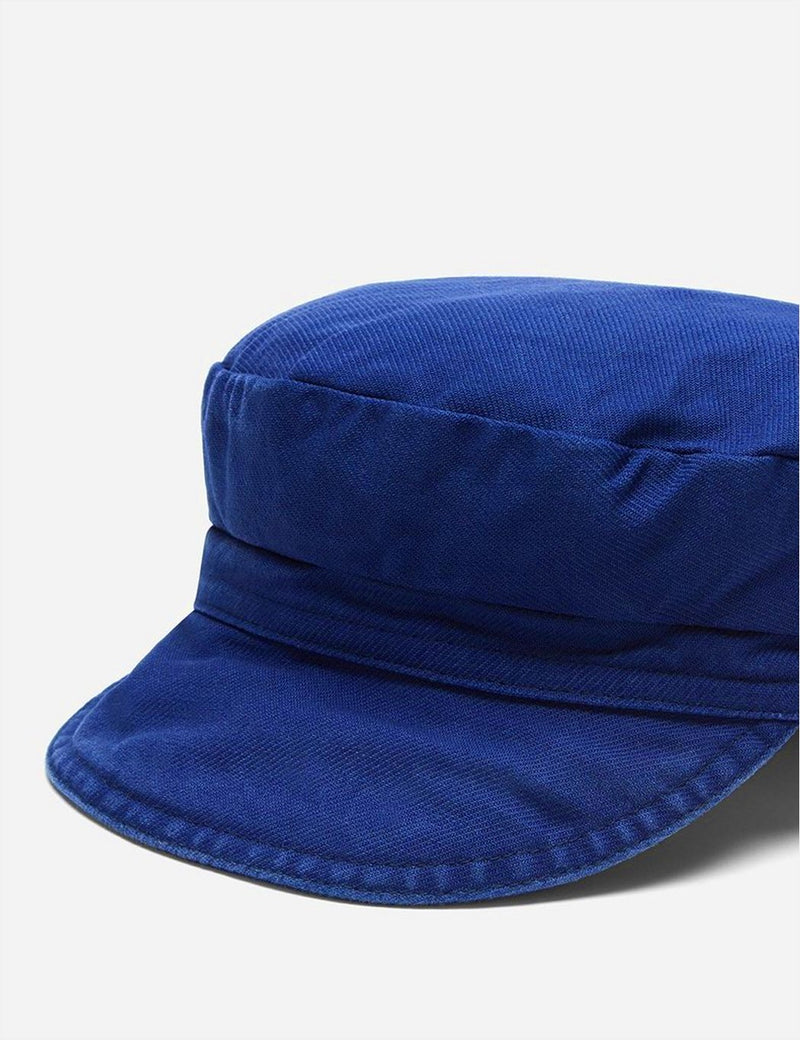 Vetra French Bakerboy Cap (Dungaree Wash Twill) - Hydrone Blue