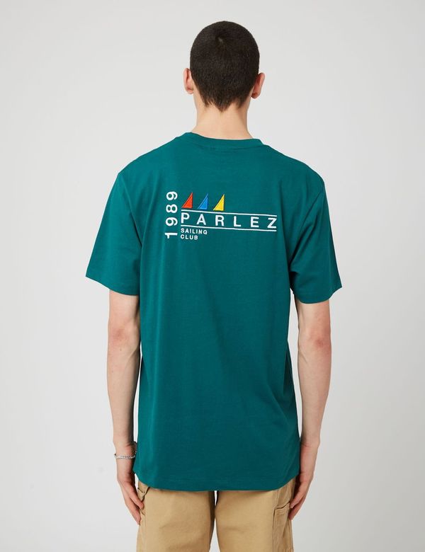 Parlez Corsair T-Shirt - Dusty Teal Green