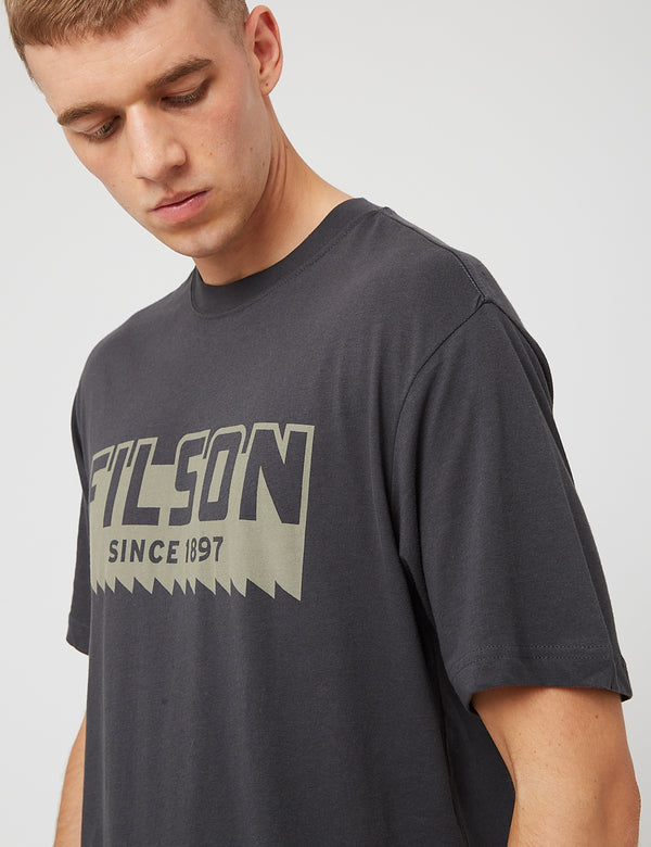 Filson Ranger Graphic T���Shirt - Faded Black