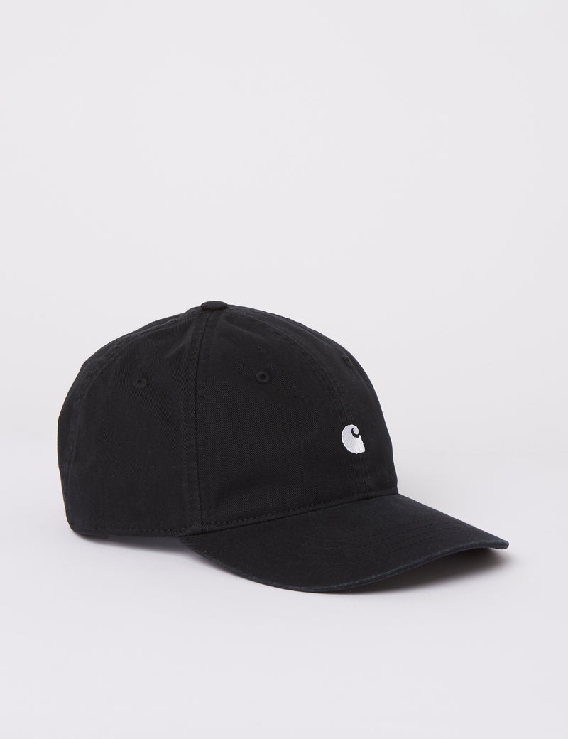 Carhartt-WIP Madison Logo Cap - Black/White