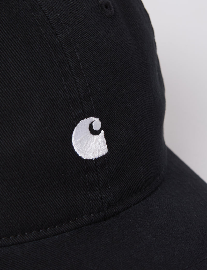 Carhartt-WIP Madison Logo Cap - Black/White