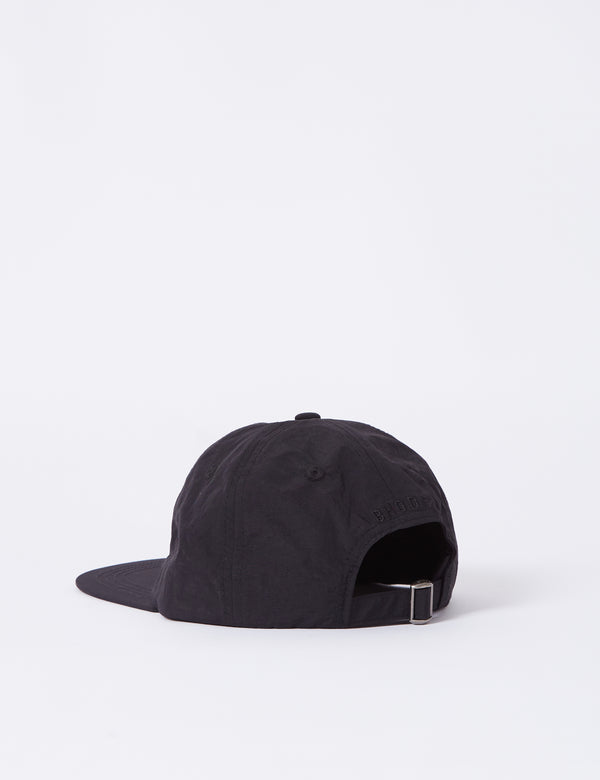 Bhode 6-Panel Cap (Nylon) - Black