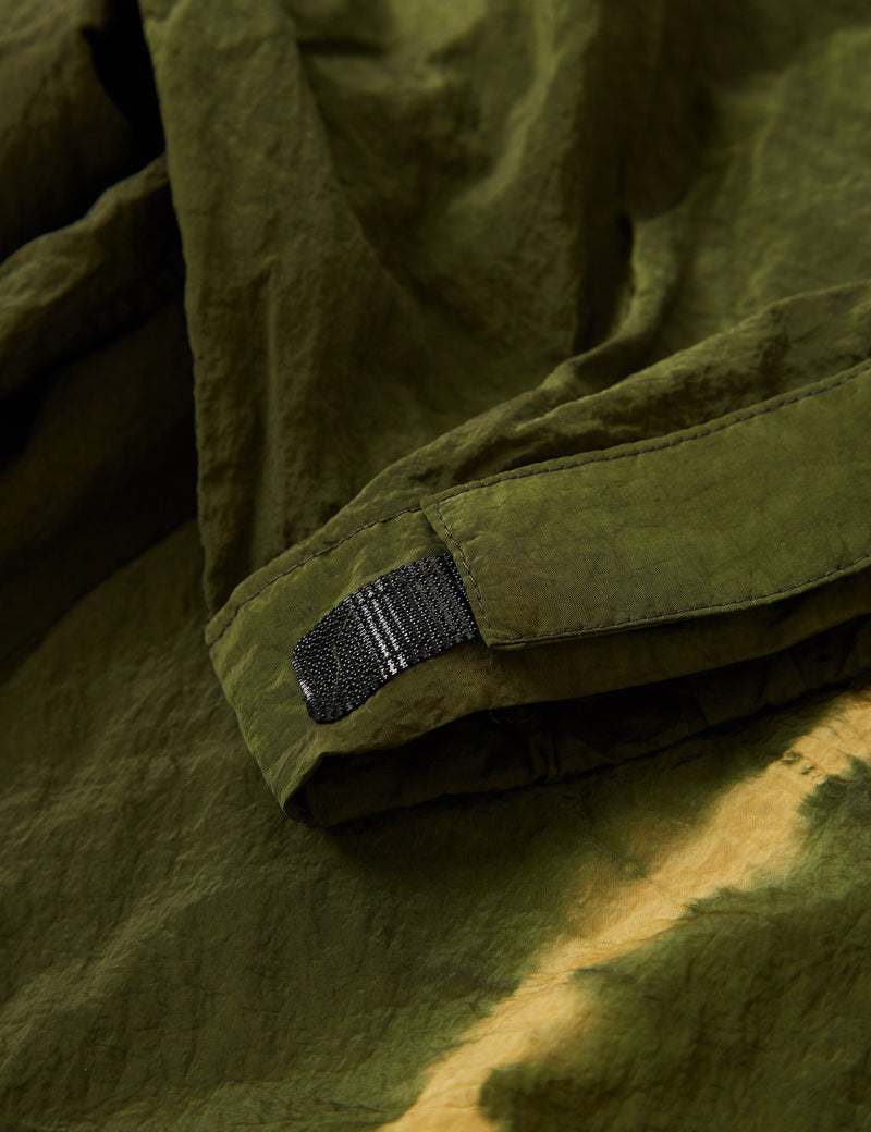 Carrier Goods Walking Trousers - Tie Dye Golden Green