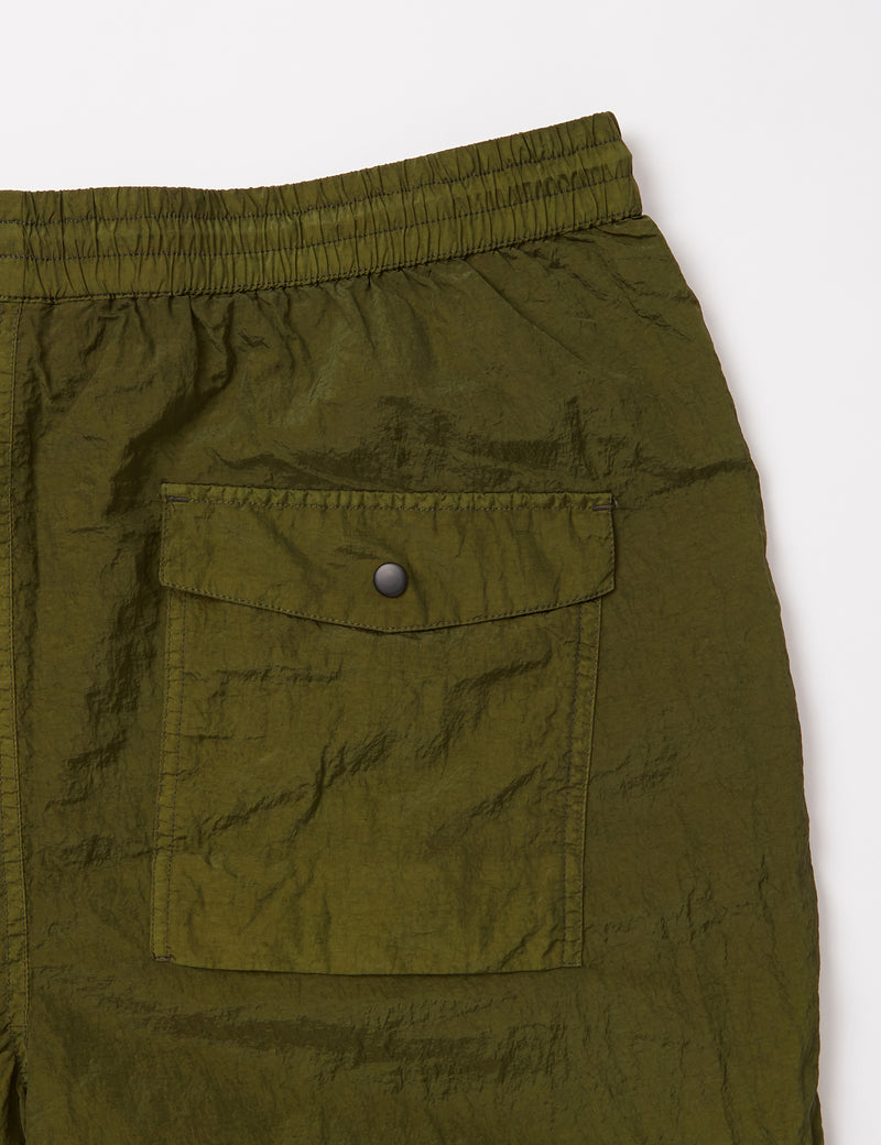 Carrier Goods Walking Trousers - Tie Dye Golden Green