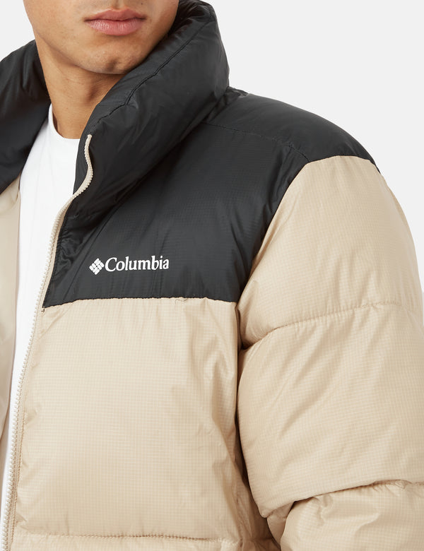 Columbia Puffect II Jacket - Ancient Fossil White/Black