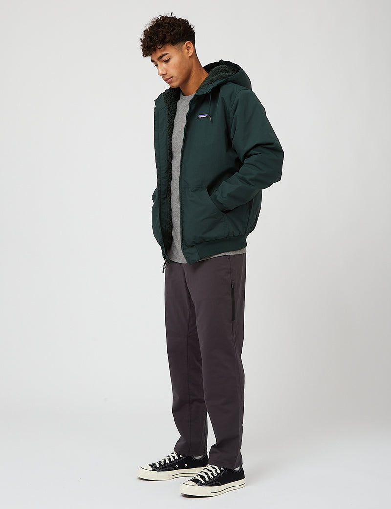 Patagonia Lined Isthmus Hoody - Northern Green