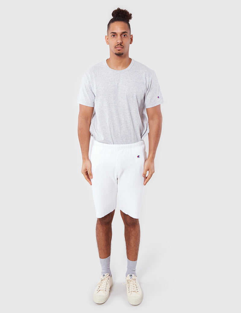 Champion Tracksuit Shorts - White