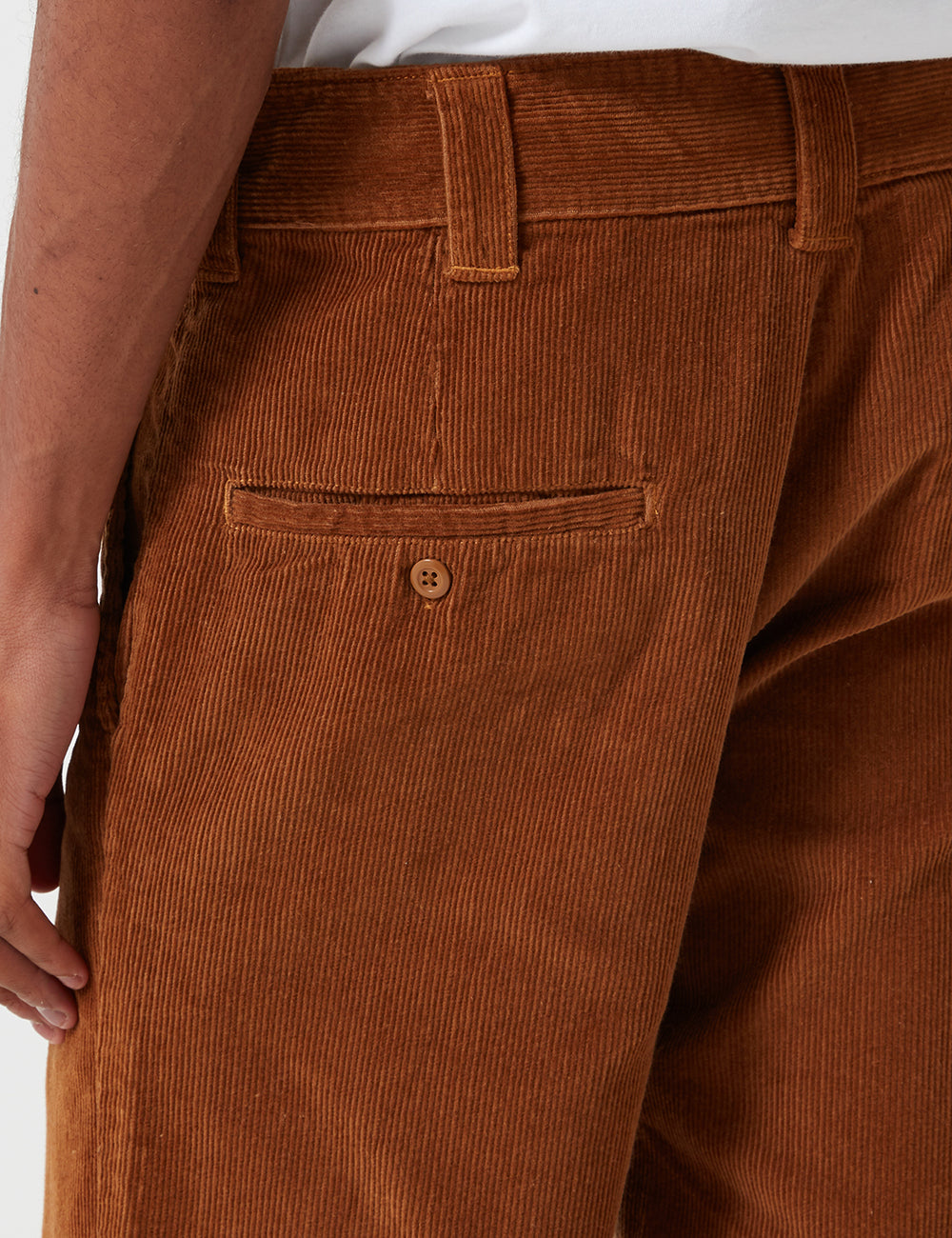 Dickies 873 Cord Work Pant (Slim Straight) - Brown Duck