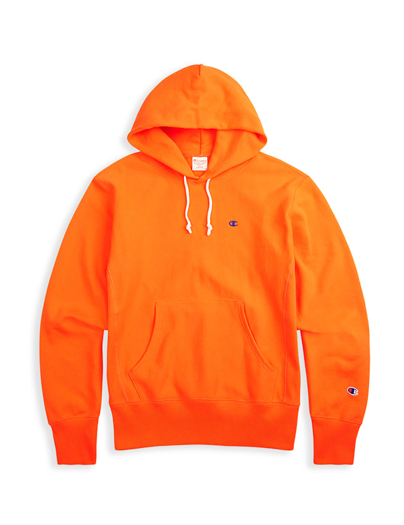 Champion Reverse Weave Hooded Sweatshirt - Orange