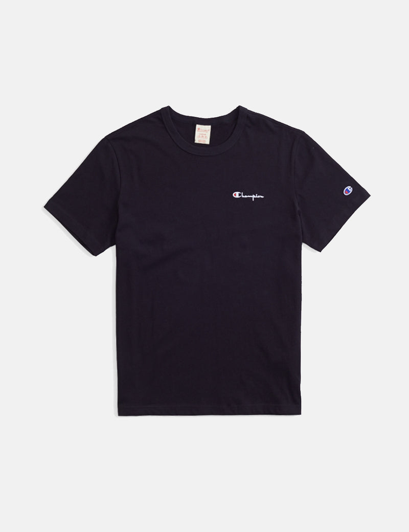 Champion Script Logo T-Shirt - Black