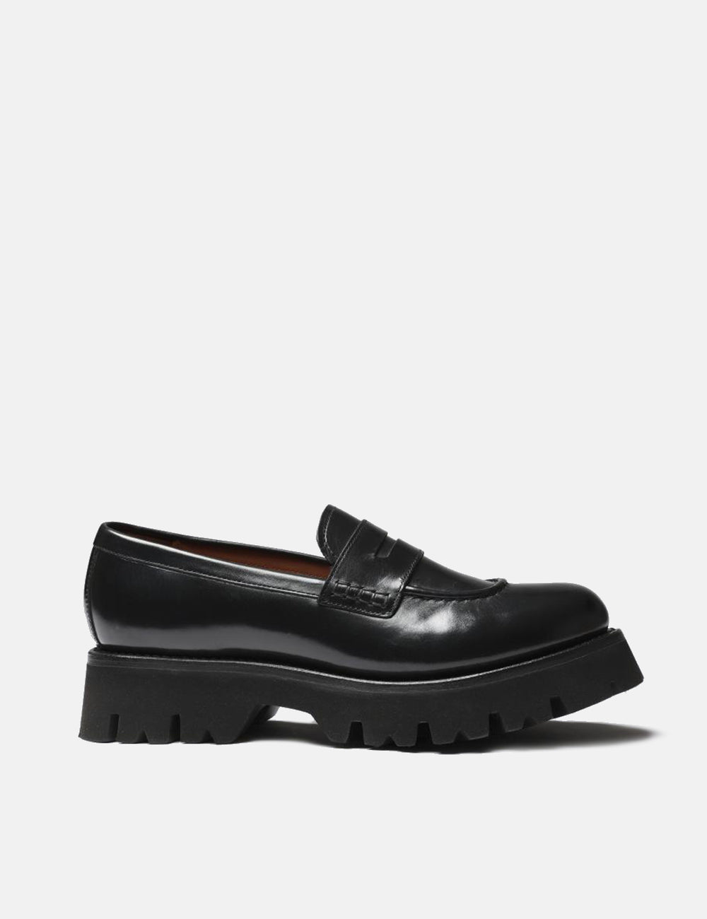 Womens Grenson Hattie Loafer Colorado Leather Black I Urban Excess. URBAN EXCESS