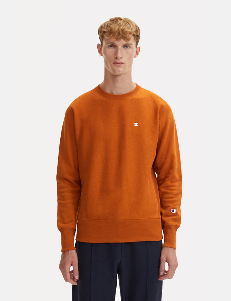 Champion Reverse Weave Sweatshirt - Brown