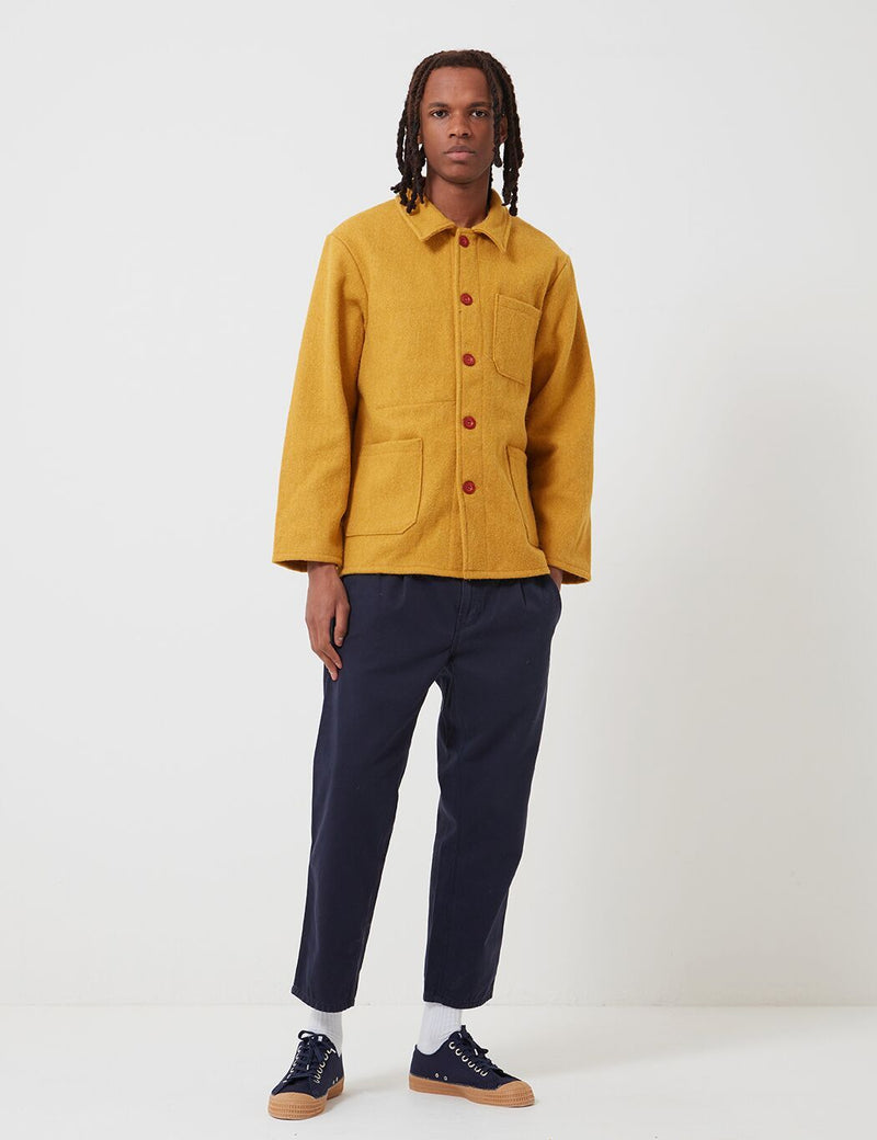 Le Laboureur Wool Work Jacket - Saffron