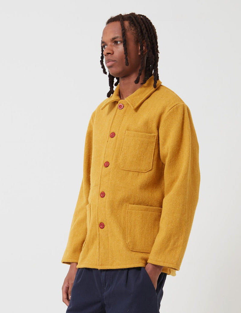 Le Laboureur Wool Work Jacket - Saffron