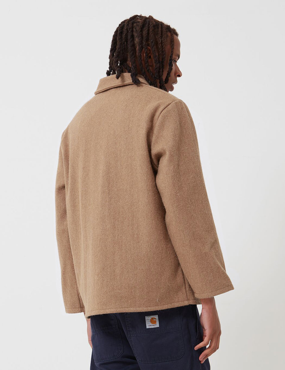 Le Laboureur Wool Work Jacket - Camel | URBAN EXCESS. – URBAN