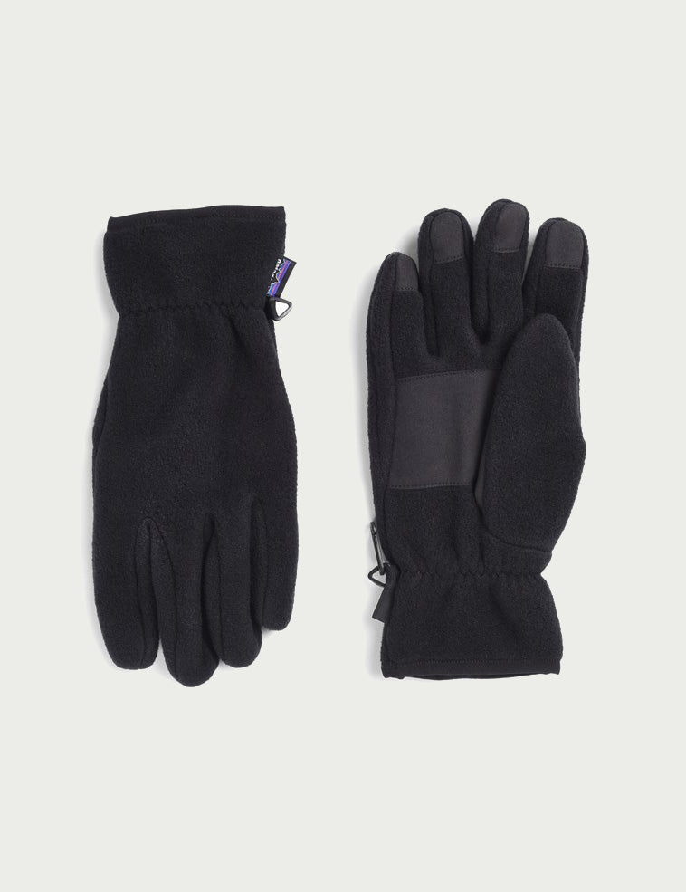 Patagonia Synch Gloves (Fleece) - Black