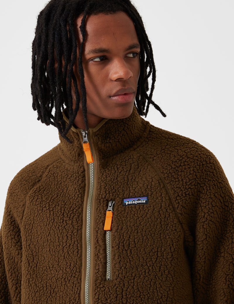 Patagonia Retro Pile Jacket - Sediment Brown