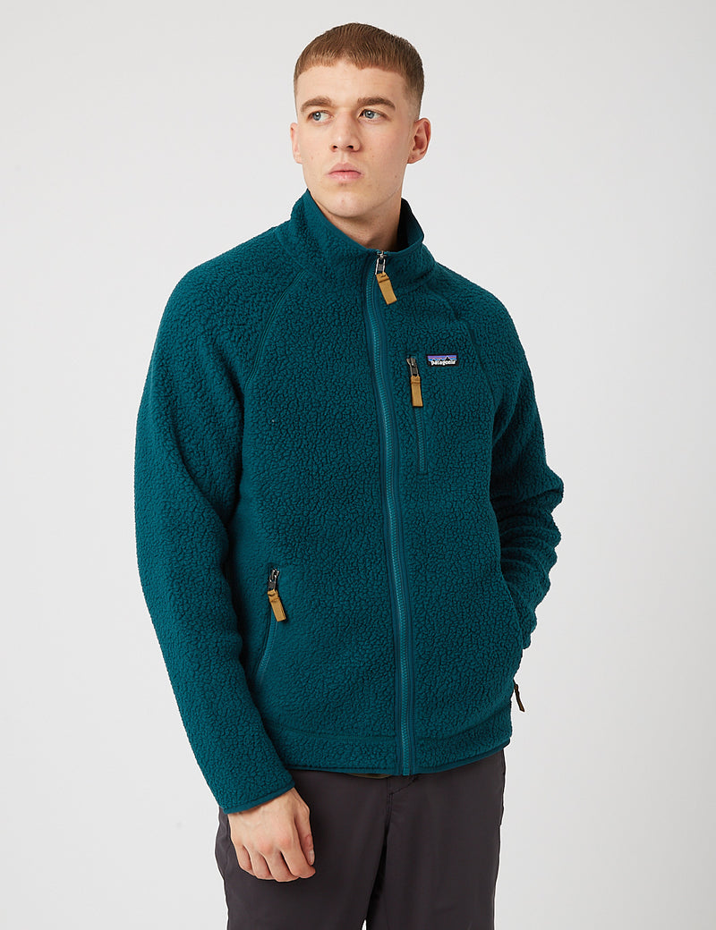 Patagonia Retro Pile Jacket - Dark Borealis Green