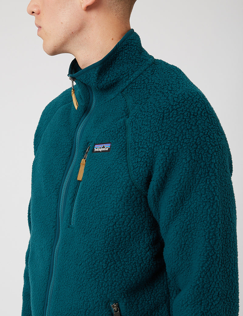 Patagonia Retro Pile Jacket - Dark Borealis Green