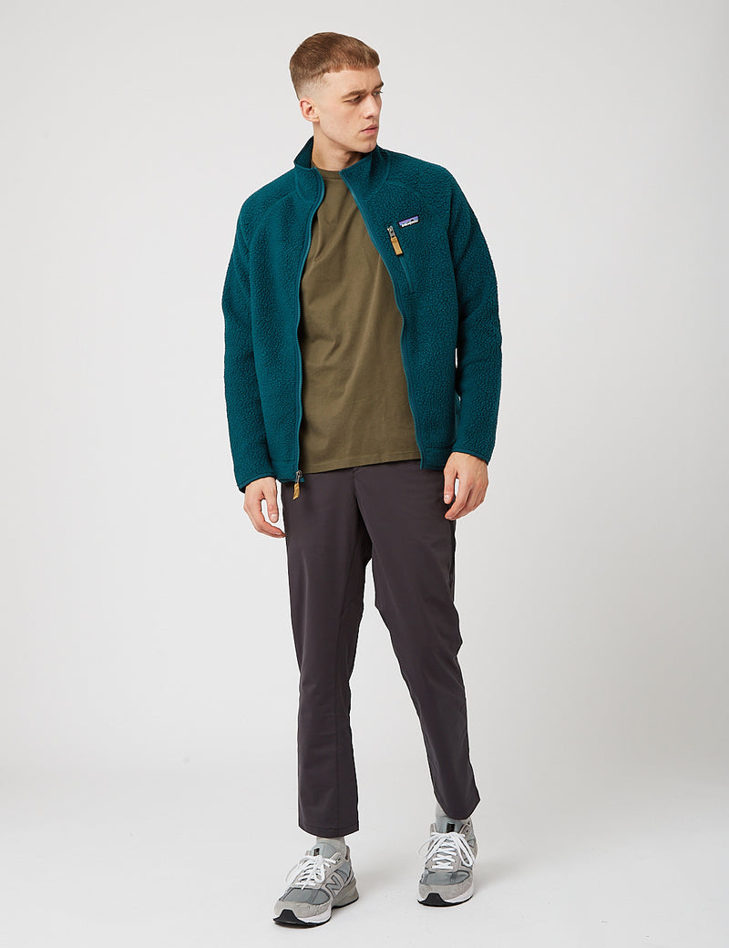 Patagonia Retro Pile Jacket - Dark Borealis Green