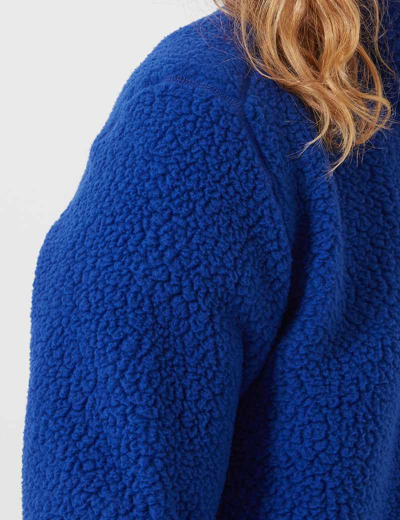 Patagonia Retro Pile Fleece Pullover - Cobalt Blue
