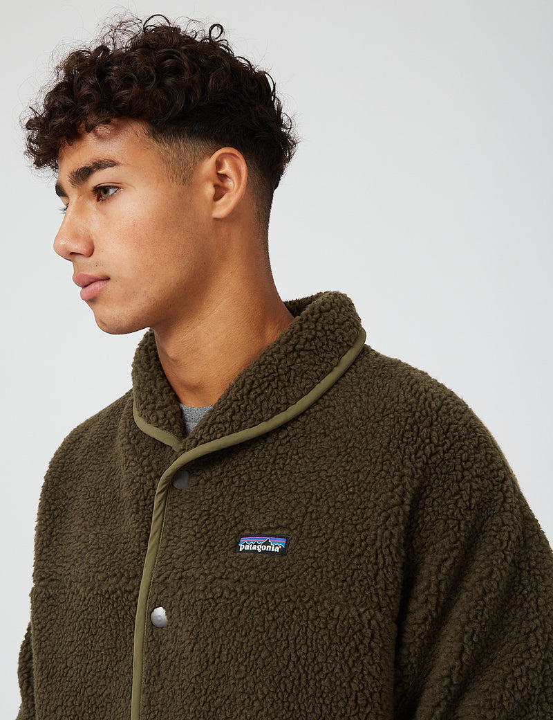 Patagonia Snap Front Retro-X Jacket - Basin Green