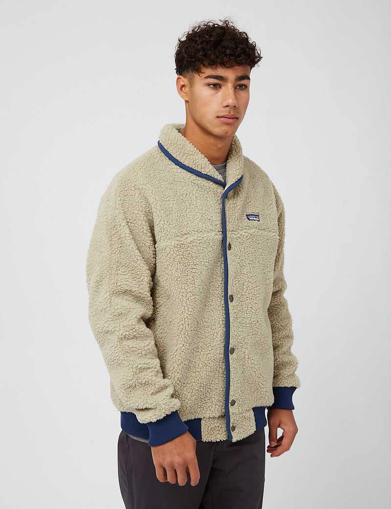 Patagonia Snap Front Retro-X Jacket - Pelican Beige | URBAN EXCESS