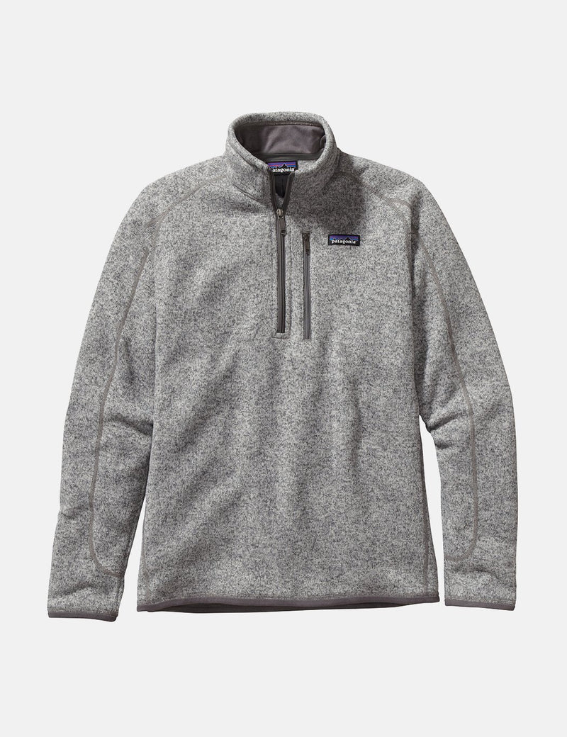 Patagonia Better Sweater 1/4 Zip Fleece - Stonewash Grey