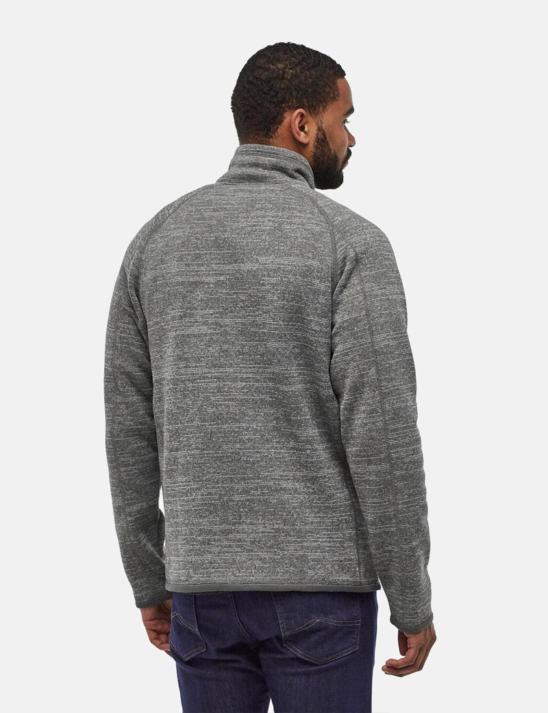 Patagonia Better Sweater 1/4 Zip Fleece - Nickel Grey