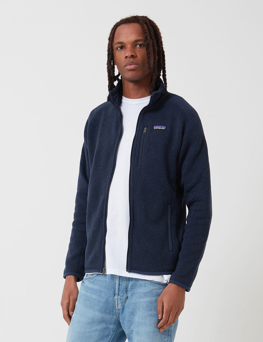 Patagonia Better Sweater Jacket - New Navy Blue | URBAN EXCESS.