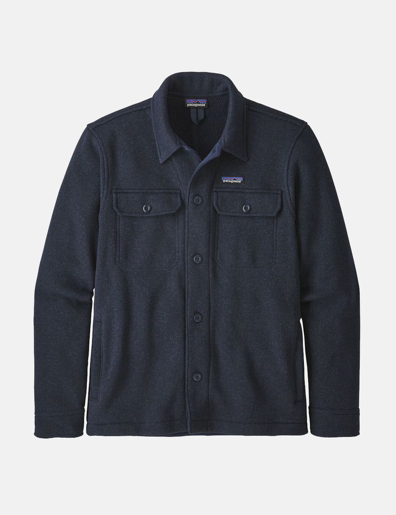 Patagonia Better Sweater Shirt Jacket - New Navy Blue