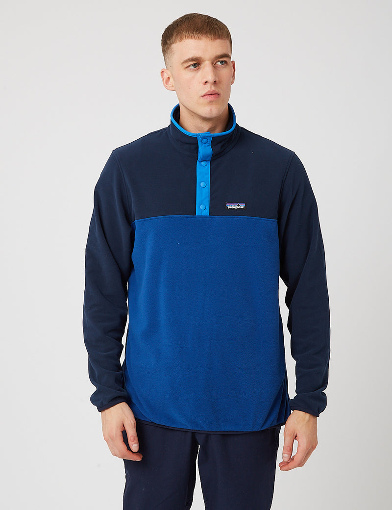 Patagonia Micro D Snap-T Pullover - Superior Blue