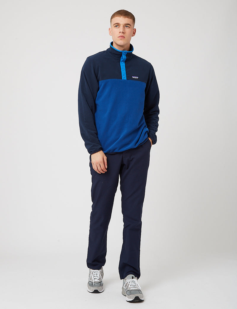 Patagonia Micro D Snap-T Pullover - Superior Blue