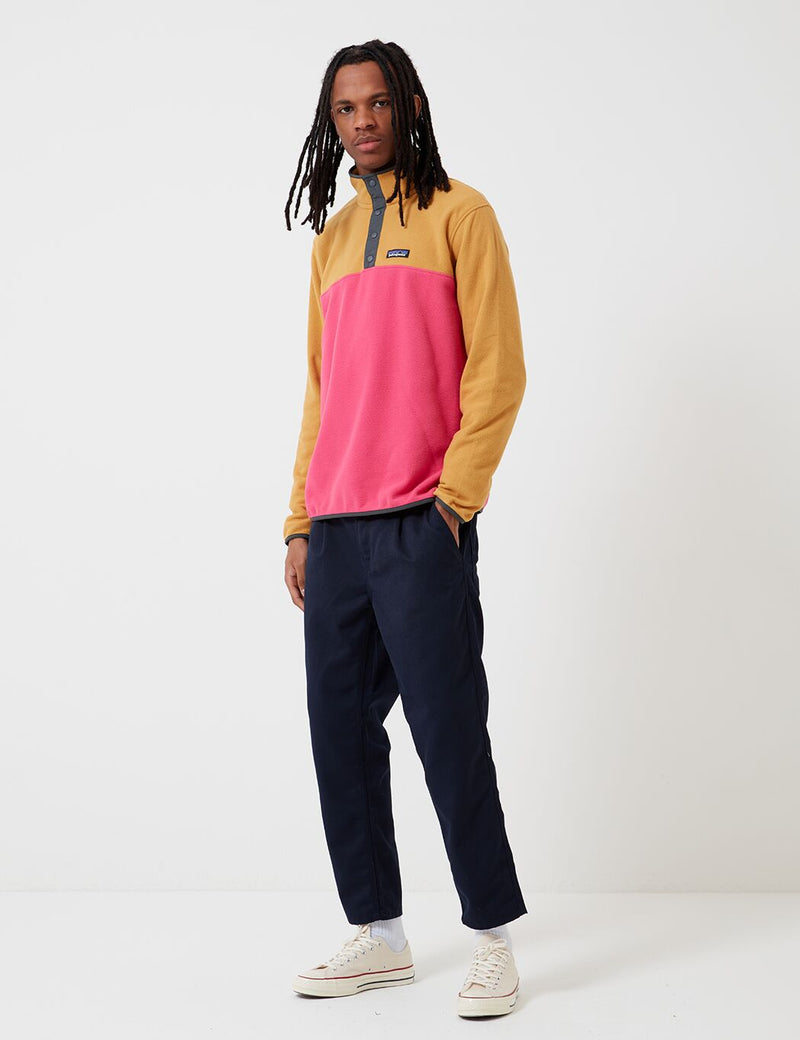 Patagonia Micro D Snap-T Pullover - Ultra Pink