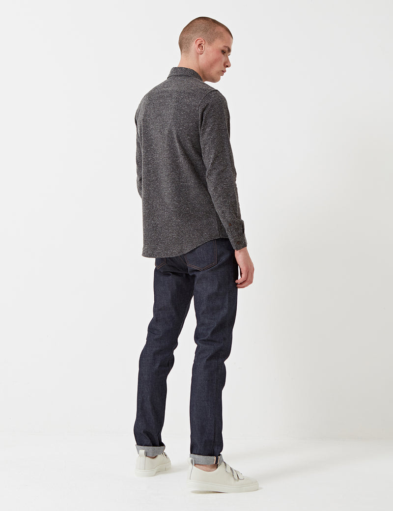 Levis Made & Crafted Standard Shirt - Grey Donegal