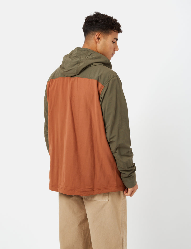 Patagonia Isthmus Anorak - GPIW Patch/Sisu Brown