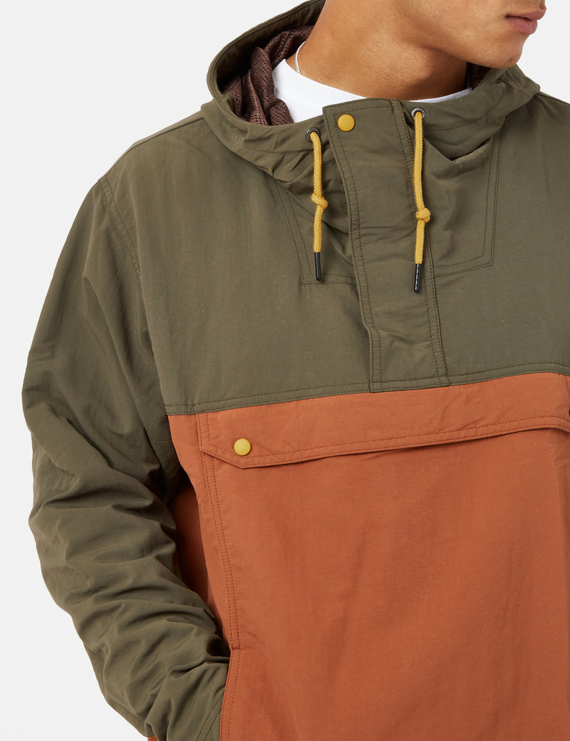 Patagonia Isthmus Anorak - GPIW Patch/Sisu Brown