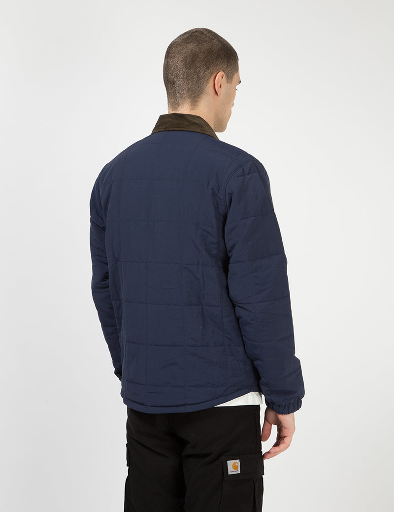 Patagonia Isthmus Quilted Shirt Jacket - New Navy Blue