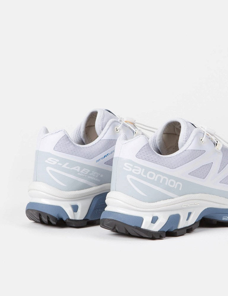 Salomon XT-6 Trainers - Arctic Ice/China Blue/Lunar Rock