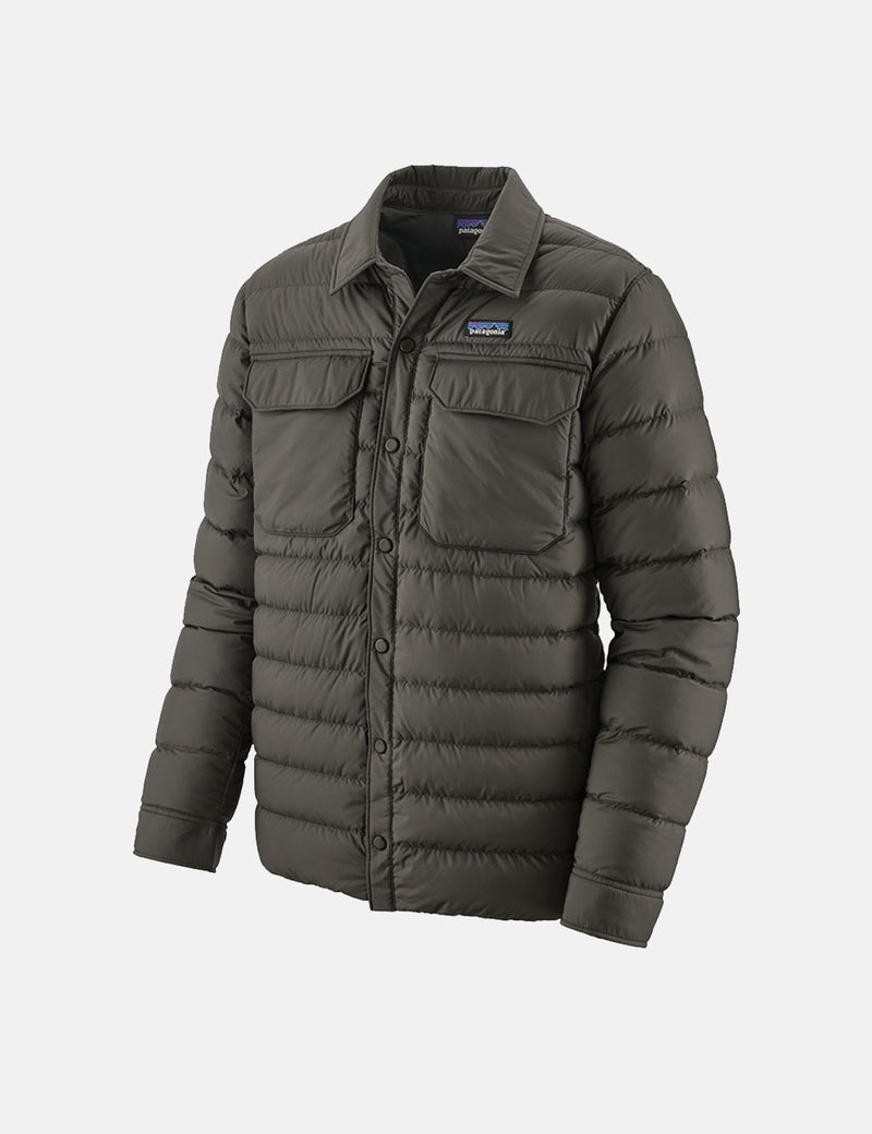 Patagonia Silent Down Shirt Jacket - Forge Grey