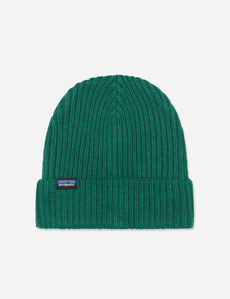 Patagonia Fisherman's Rolled Beanie Hat - Micro Green