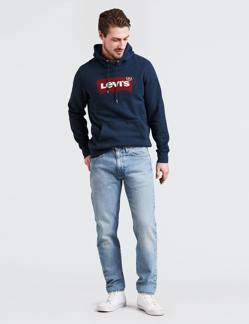 Levis 502 Jeans (Regular Tapered) - Powder Puff Warp Blue
