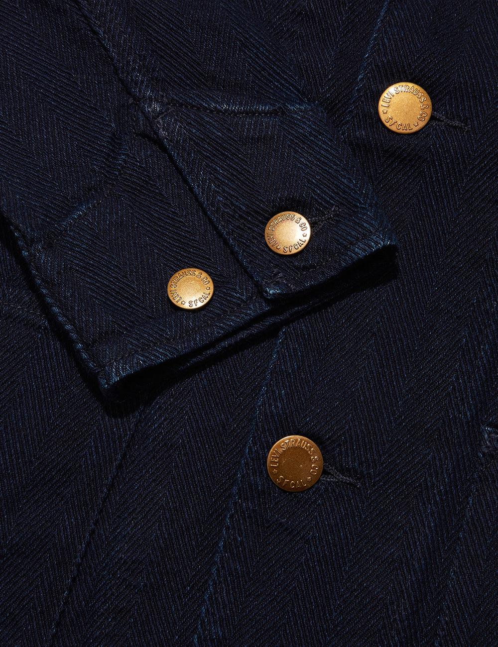 Levi's engineer coat orders indigo