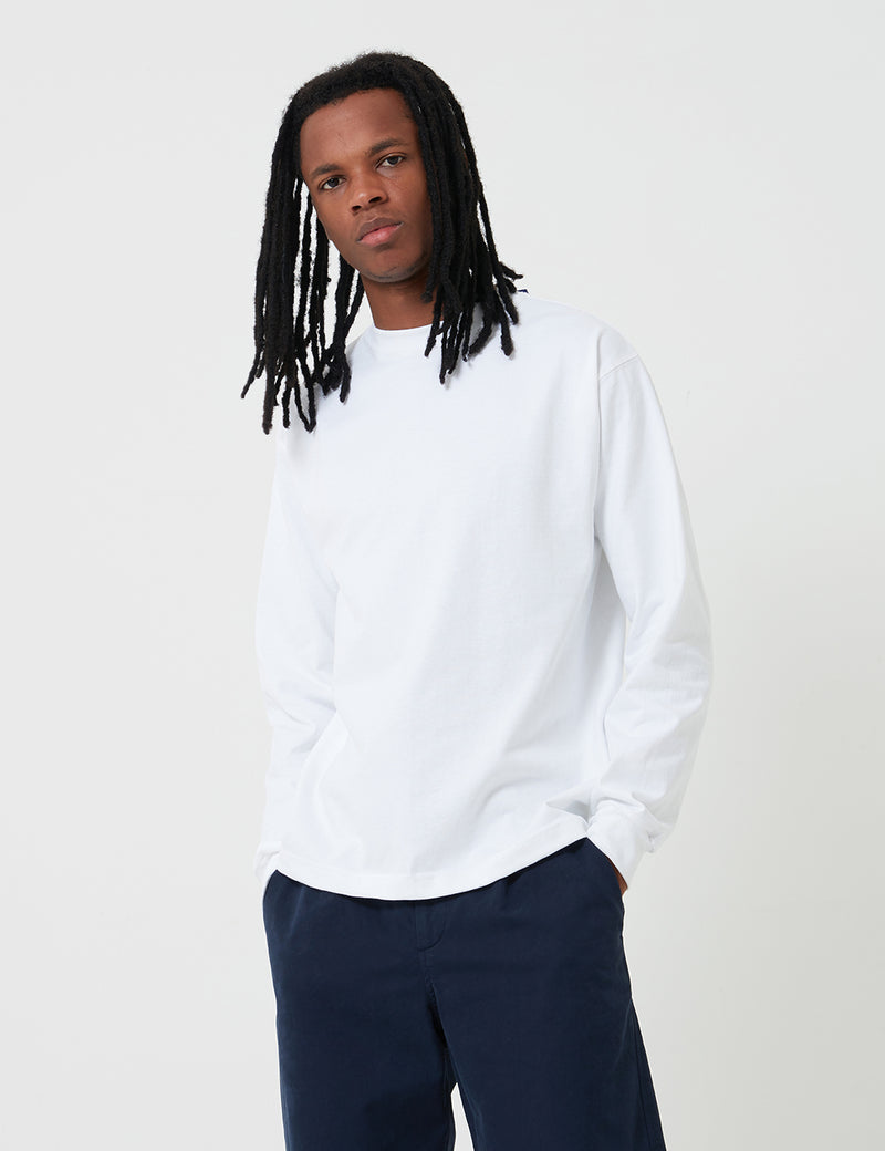 Camber Long Sleeve T-Shirt (8oz) - White