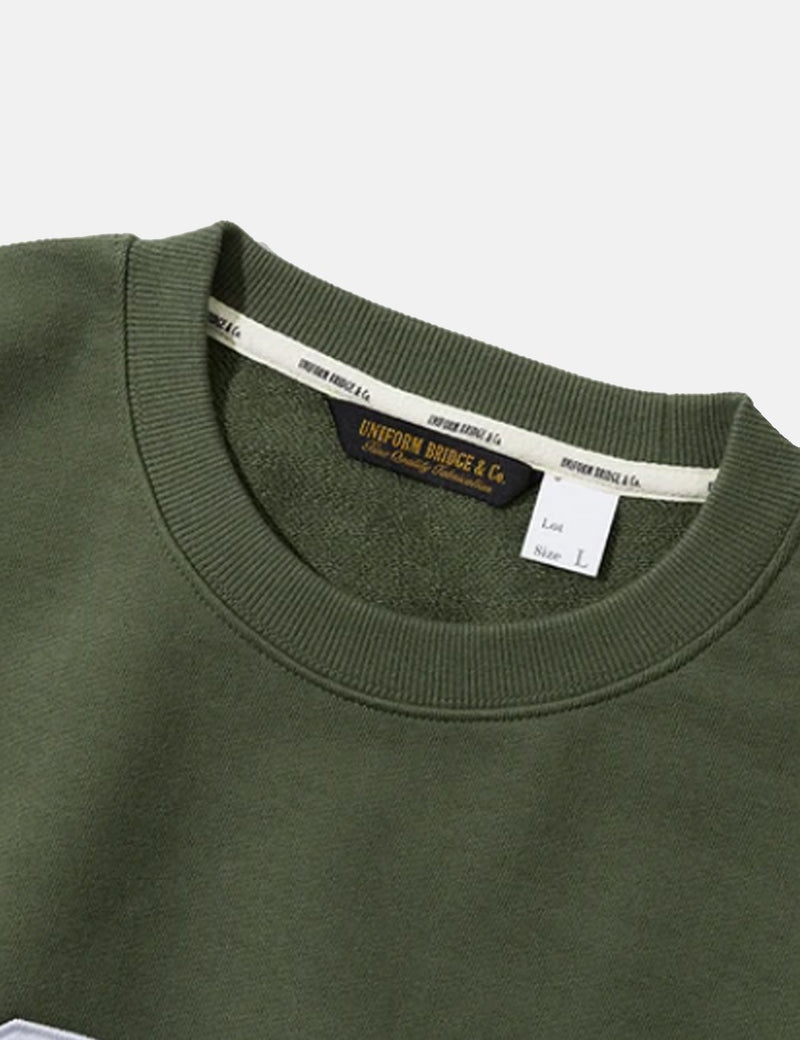 Uniform Bridge 1960 Sweatshirt - Khaki Green