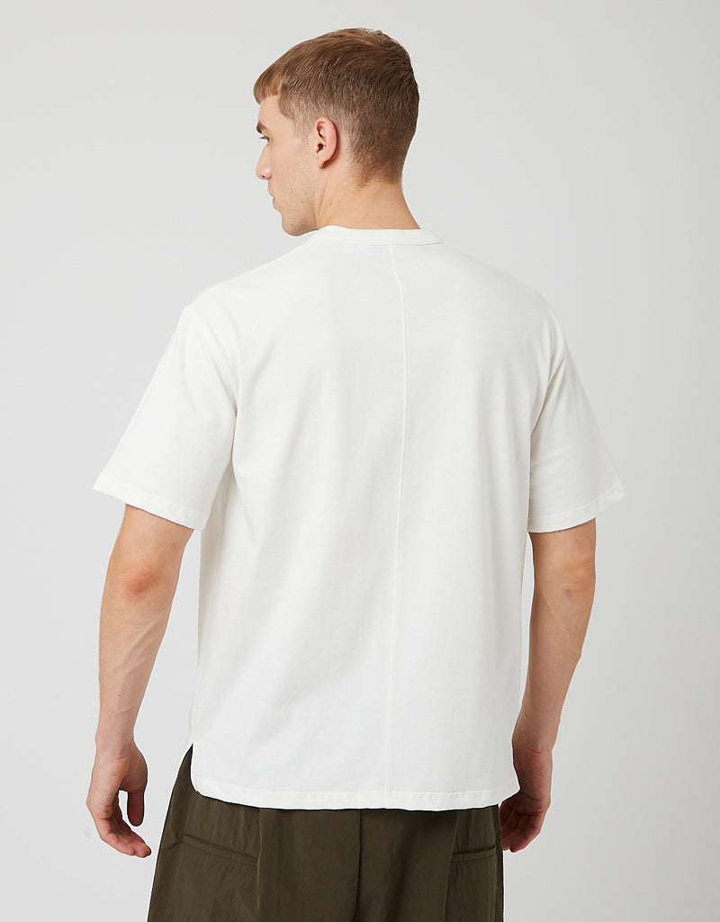 Uniform Bridge Two Pocket T-Shirt - Ivory White