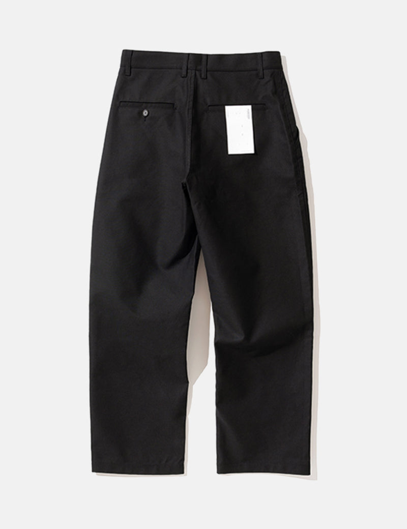 Uniform Bridge Jungle Cloth Basic Chino Pants - Black